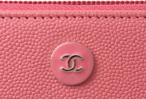 2012 083 4 ch 2 CHANEL Wallet Long Wallet Rose CC Mark