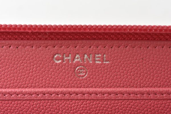 2012 083 4 ch 7 CHANEL Wallet Long Wallet Rose CC Mark