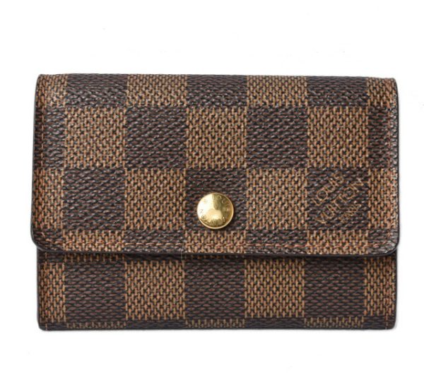 201215 11 lv 1 Louis Vuitton Portomone Mini Wallet Damier Brown