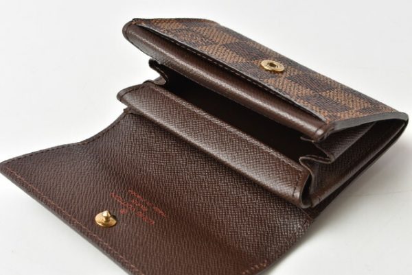 201215 11 lv 10 Louis Vuitton Portomone Mini Wallet Damier Brown