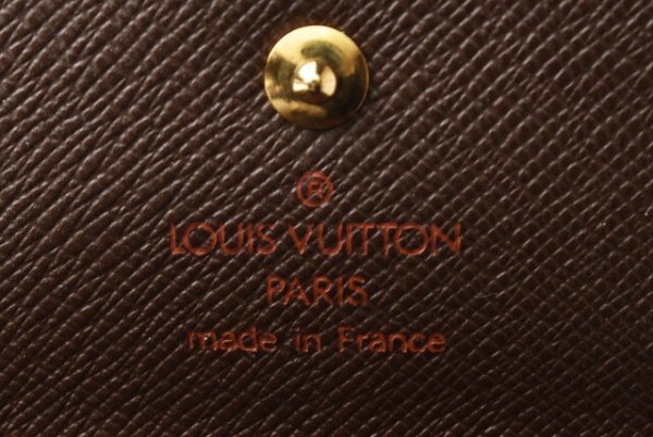 201215 11 lv 8 Louis Vuitton Portomone Mini Wallet Damier Brown