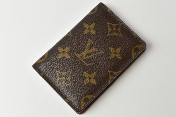 201215 12 lv 2 Louis Vuitton Organizer de Poche Card Case Monogram Brown