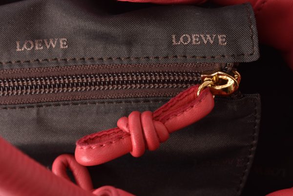 201215 15 lo 7 Loewe Nappa Aire Handbag Sheepskin Pink