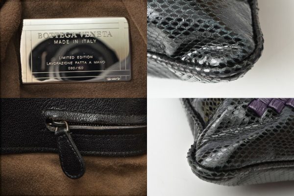 201215 24 bv 11 Bottega Veneta Tote Bag Intrecciato Lizard Black