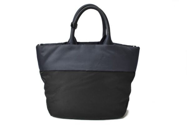 201215 6 p 4 Prada 2Way Shoulder Bag Tote Bag Testu Nero