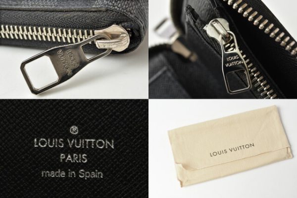 201225 10 lv 7 Louis Vuitton Zippy Wallet Damier Graphite Black