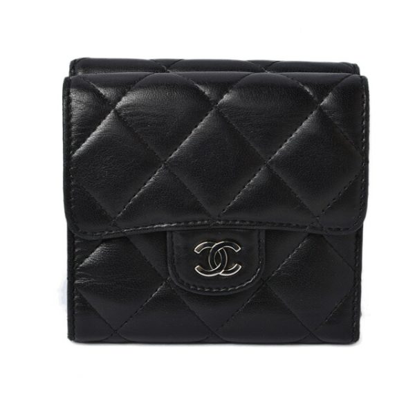 201225 14 c 1 CHANEL Long Wallet Cambon Black