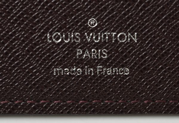 201225 15 lv 3 Louis Vuitton Long Wallet Portefeuille Brother Taiga Grizzly