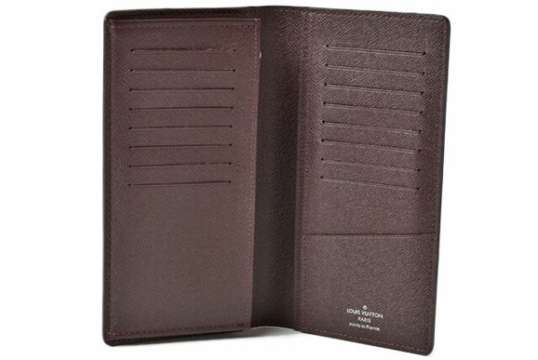 201225 15 lv 6 Louis Vuitton Long Wallet Portefeuille Brother Taiga Grizzly