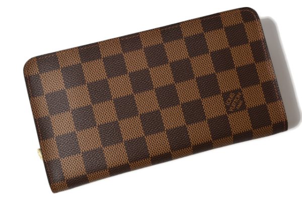 201225 20 lv 2 Louis Vuitton Long Wallet Portomone Zip Damier