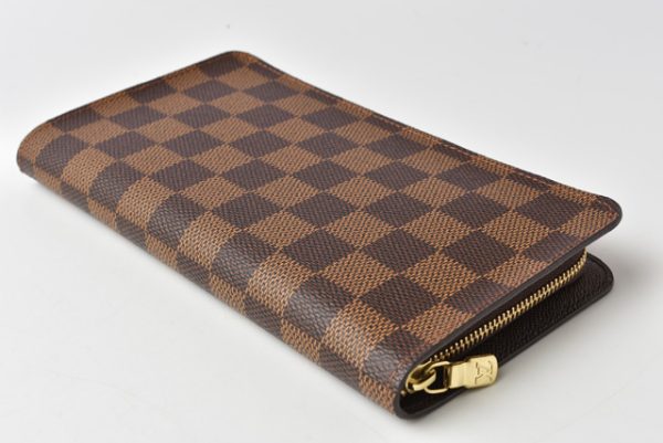 201225 20 lv 5 Louis Vuitton Long Wallet Portomone Zip Damier