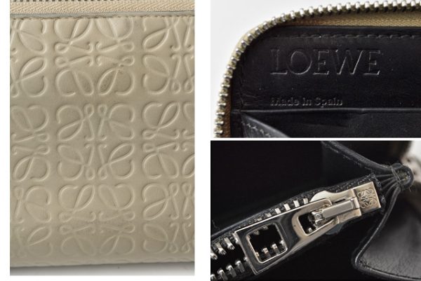 201225 5 lo 7 Loewe Wallet Calfskin Sand