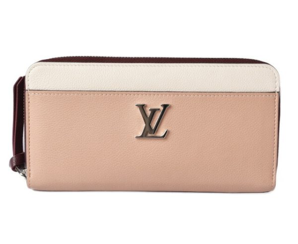 201225 9 lv 1 Louis Vuitton Lock Me Wallet Zippy Wallet Rose Quartz