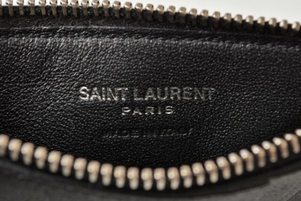 201228 533 05 ysl 5 Saint Laurent Coin Case Card Case Ship Pouch Star Black