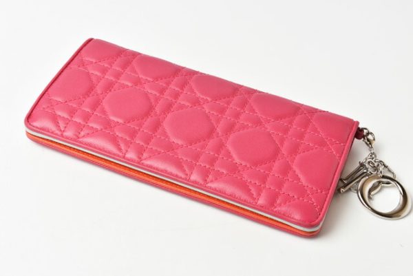 201229 16 d 3 Christian Dior Long Wallet Diorissimo Rose Pink