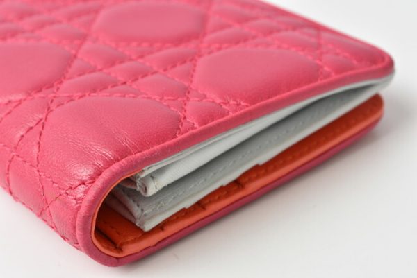 201229 16 d 9 Christian Dior Long Wallet Diorissimo Rose Pink