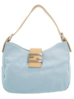 2020089850011 Gucci Sherry Line Gg Crystal Shoulder Bag Blue