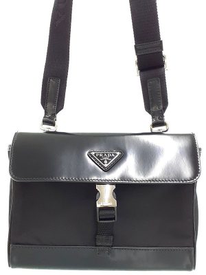 2024050220018 Prada 2WAY Shoulder Bag Nappa Nylon Black