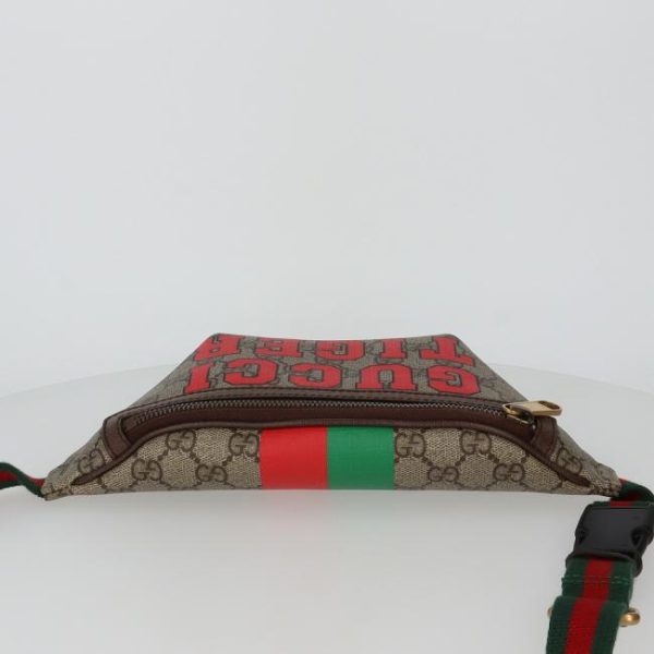 20240605184110 4 Gucci Tiger Belt GG Supreme Body Hip Bag Crossbody Waist Bag