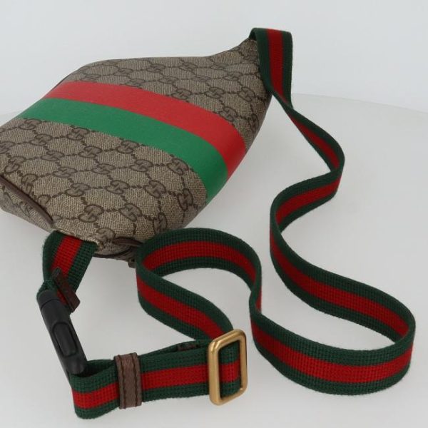 20240605184110 8 Gucci Tiger Belt GG Supreme Body Hip Bag Crossbody Waist Bag