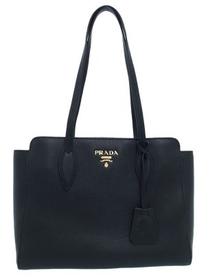 2024073520010 Burberry Blue Tote Bag Black