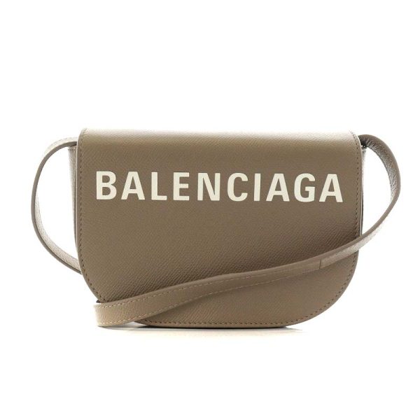 208 902402200001 1 Balenciaga Ville Mini Shoulder Bag Beige