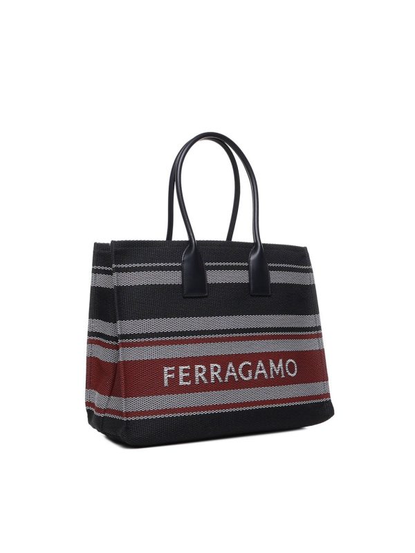 20d57f8ce48aa61 ia 2 Ferragamo Spring Summer Bag Nero Optic White Red