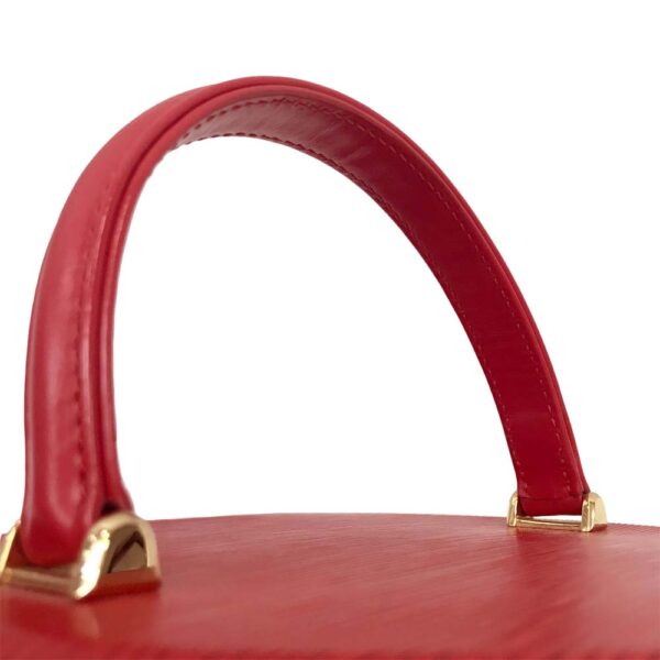 21 1425 1 10 Louis Vuitton Cannes Vanity Bag Epi Red