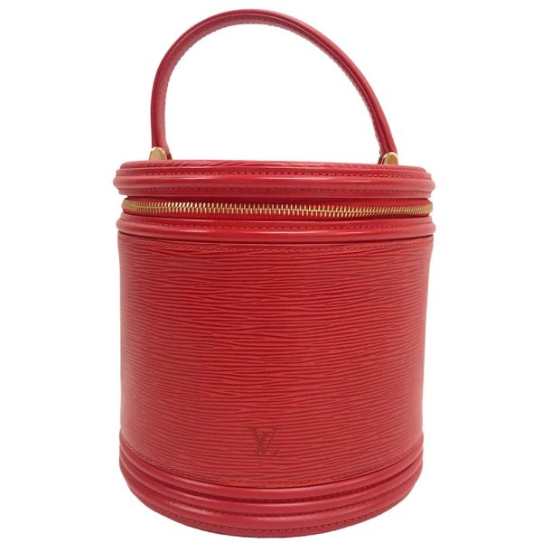 21 1425 1 2 Louis Vuitton Cannes Vanity Bag Epi Red