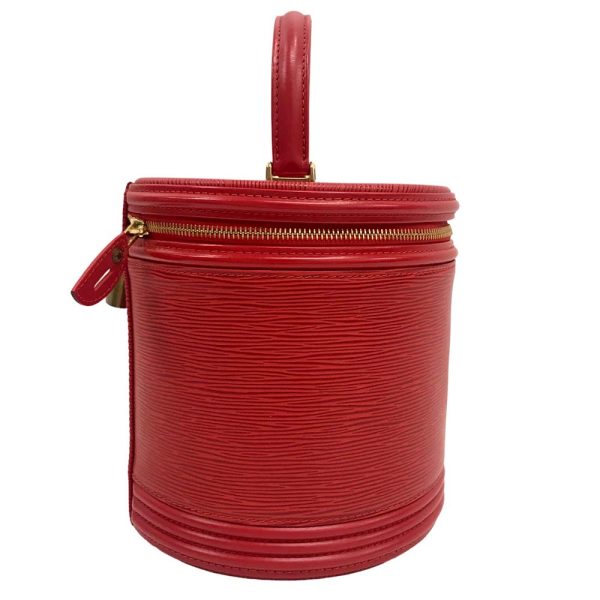 21 1425 1 3 Louis Vuitton Cannes Vanity Bag Epi Red