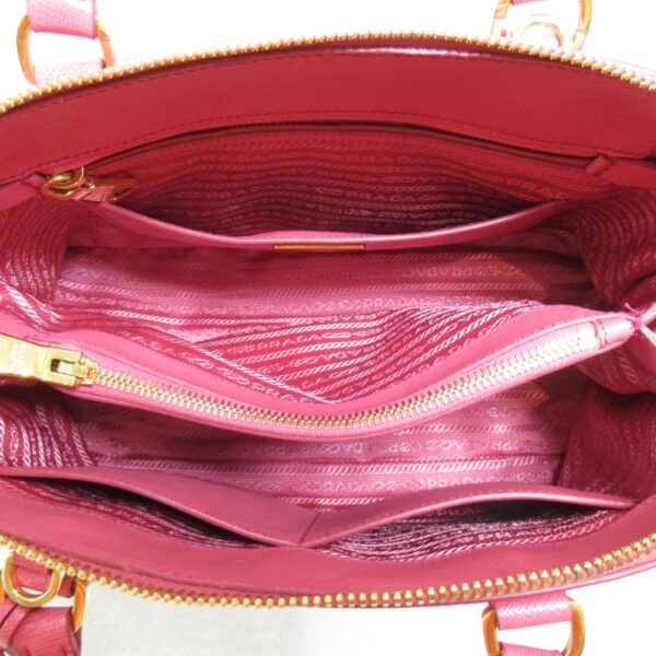 2100301106390 8 Prada 2Way Saffiano Tote Bag Pink