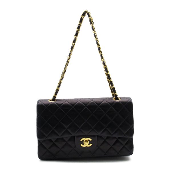 2100301132047 1 Chanel Matelasse Double Flap Chain Lambskin Blue