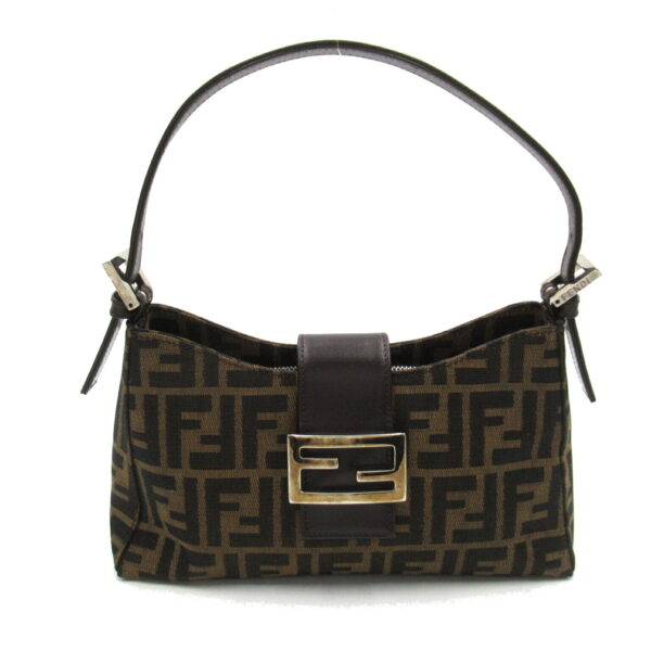 2100301139893 1 Fendi Zucca Shoulder Bag Brown