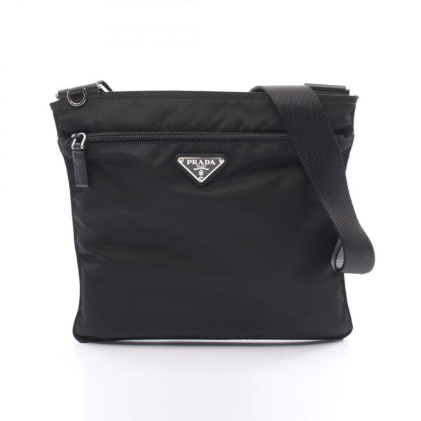 2100301142886 1 Prada Nylon Shoulder Bag Black