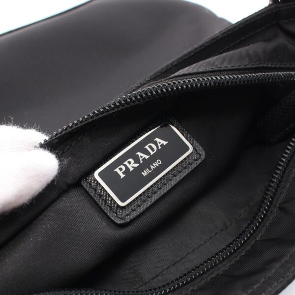 2100301142886 4 Prada Nylon Shoulder Bag Black