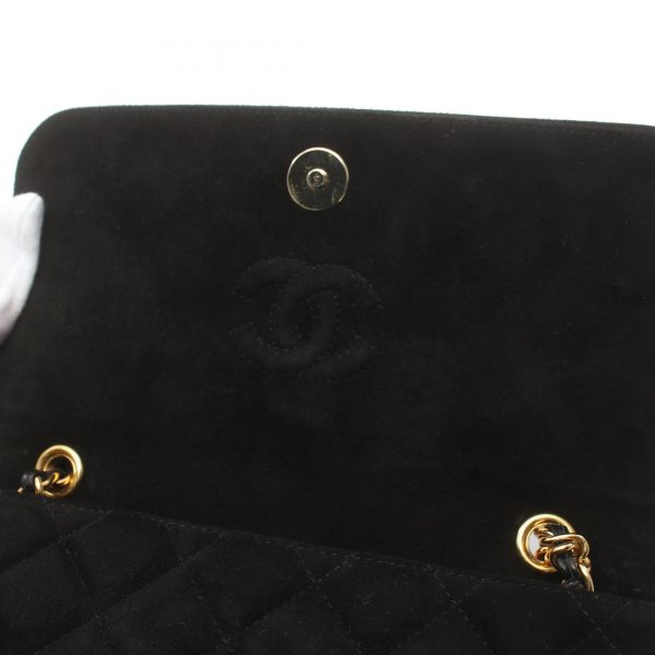 2100301147874 6 Chanel Matelasse Shoulder Bag Suede Black