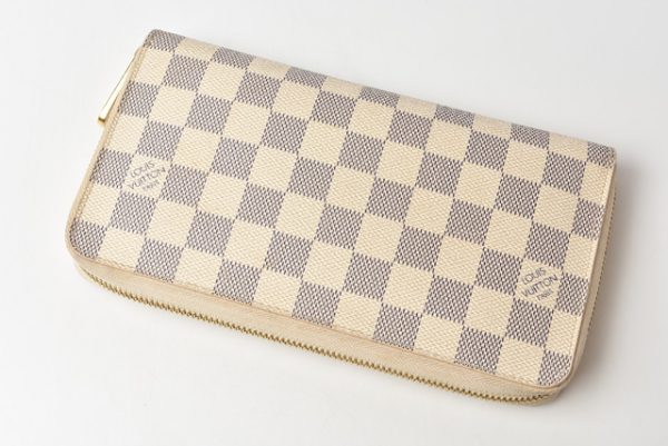 2100707 396 02 lv 2 Louis Vuitton Long Wallet Zippy Organizer Damier Azur