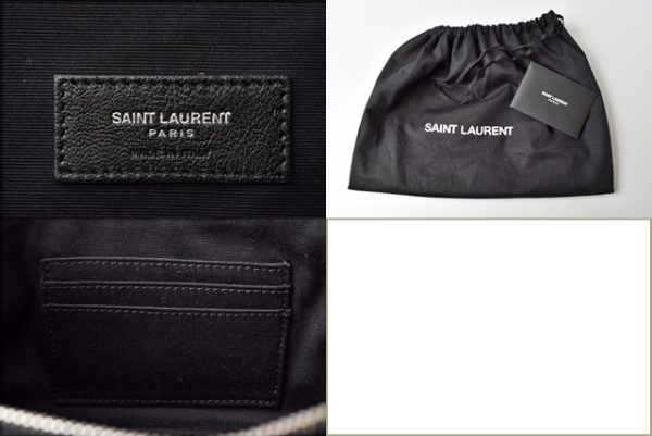 210105 618 24 ysl 10 Saint Laurent Body Bag Studs Black