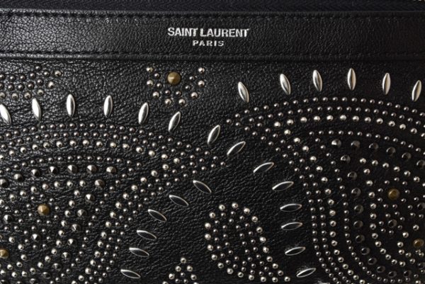 210105 618 24 ysl 4 Saint Laurent Body Bag Studs Black