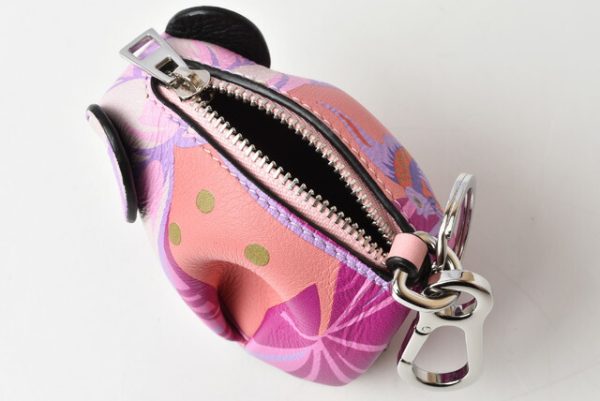 210115 843 11 lo 4 Loewe Elephant Charm Accessory Case Pink Multi