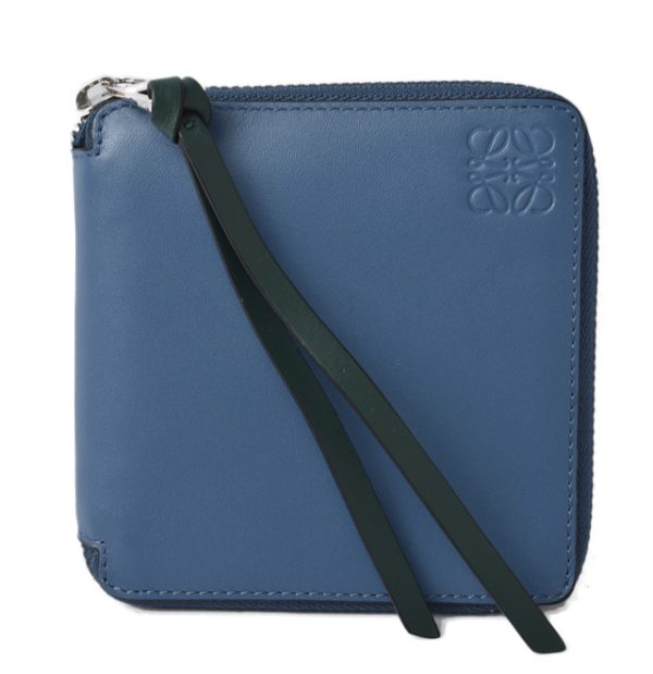 210115 865 07 lo 1 Loewe Folding Wallet Anagram Blue Rainbow