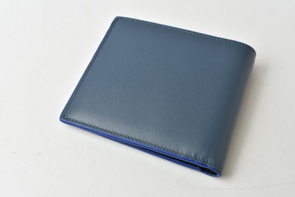 210115 865 10 lo 2 Loewe Wallet BillfCalfskin Blue Black