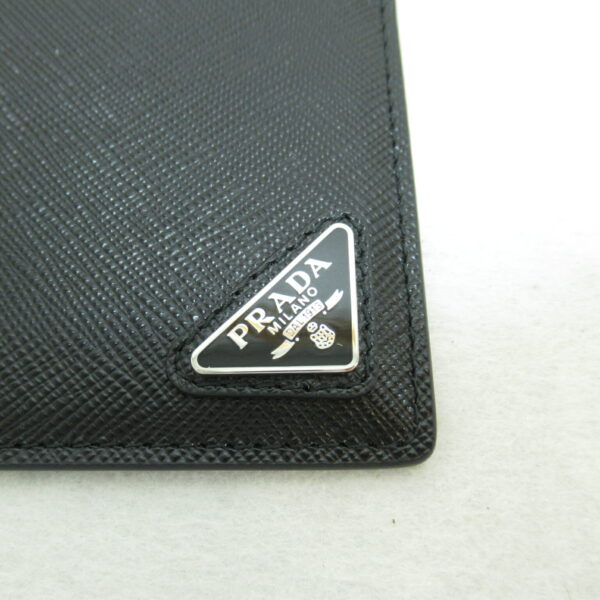 2101217096850 3 Prada Saffiano Card Case Black