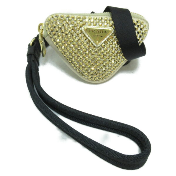 2101217096959 1 Prada Crystal Dog Lead Beige