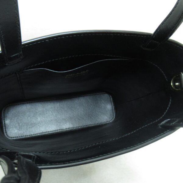 2101217509466 9 Prada 2Way Calf Shoulder Bag Black