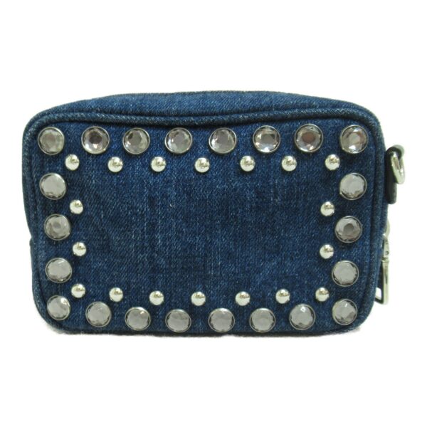 2101217529860 6 Prada Denim Shoulder Bag Blue