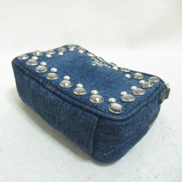 2101217529860 7 Prada Denim Shoulder Bag Blue