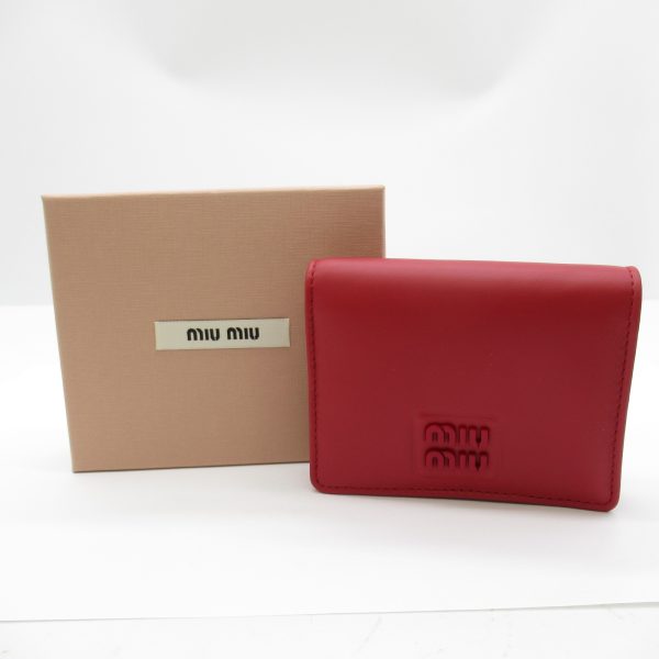 2101217532013 7 Miu Miu Wallet Red