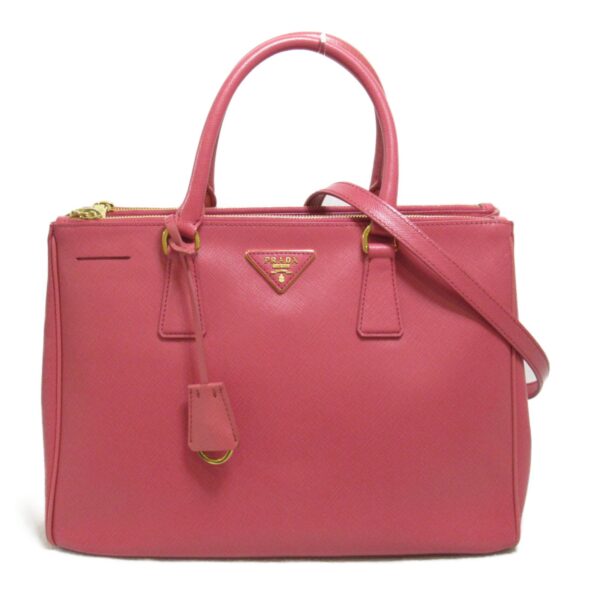 2101217540360 2 Prada 2Way Saffiano Tote Bag Pink