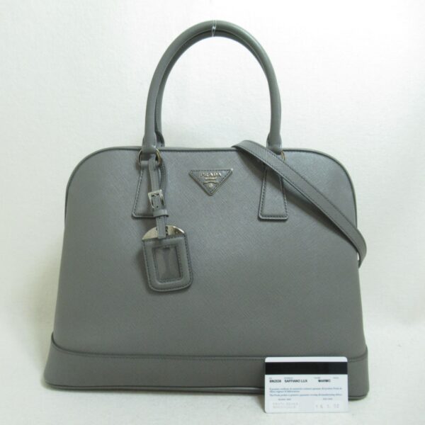 2101217571920 3 Prada 2Way Saffiano Handbag Black